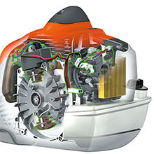 STIHL M-Tronic™ Intelligent Engine Management